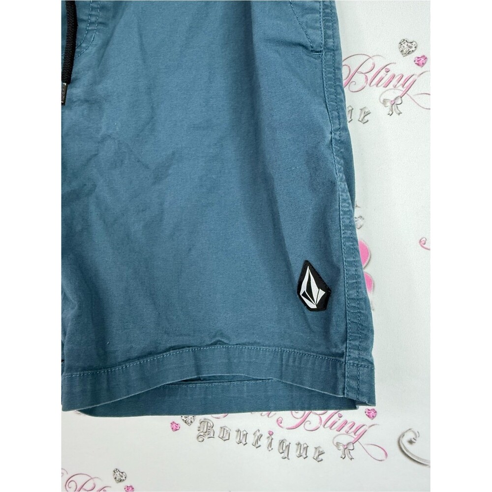 Volcom shorts Slate Blue Elastic-Waist Swim Shorts - Picture 4 of 10
